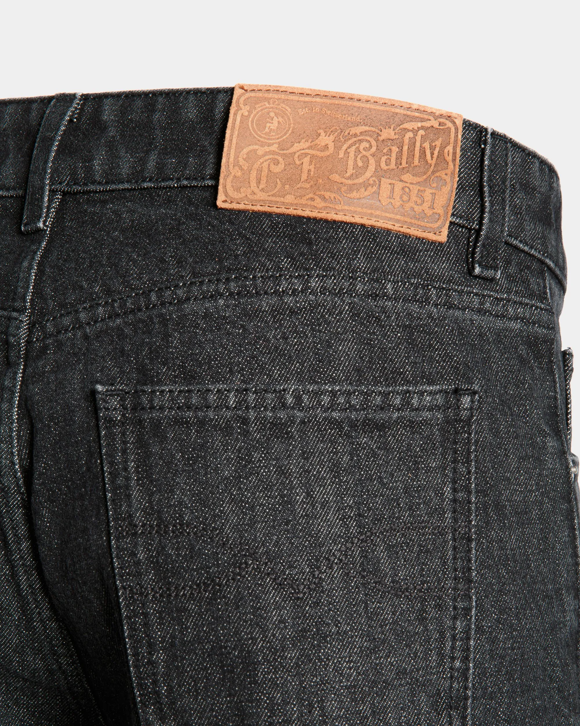 5-Pocket Pants In Grey Cotton 