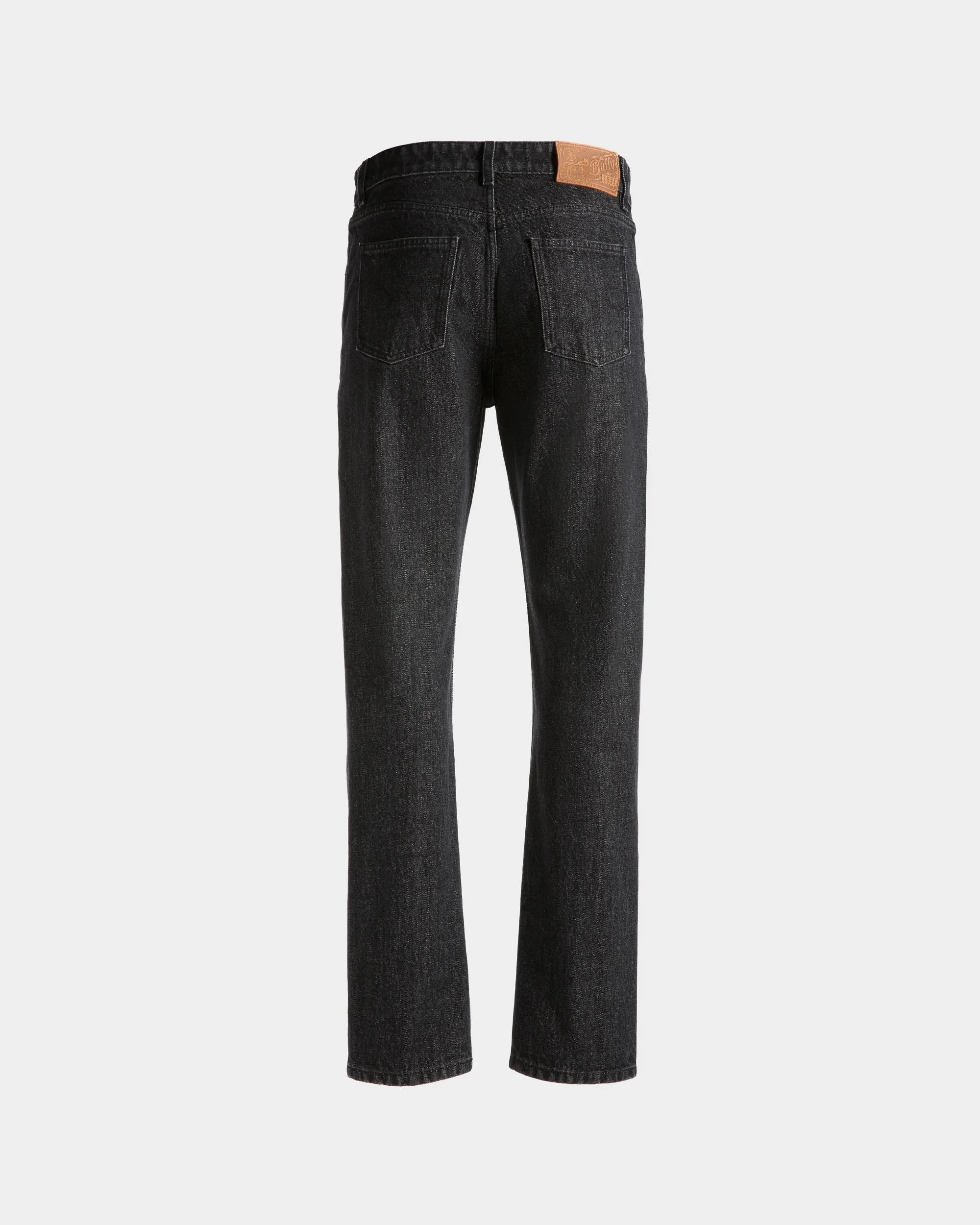 5-Pocket Pants In Grey Cotton 