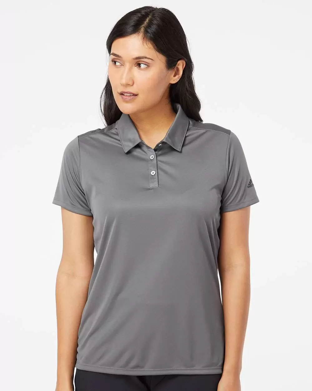 Adidas Golf Clothing A325 Women's 3-Stripes Shoulder Sport Shirt SKU: A325