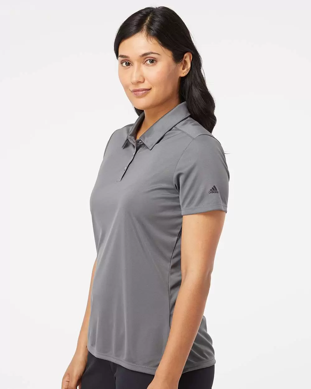 Adidas Golf Clothing A325 Women's 3-Stripes Shoulder Sport Shirt SKU: A325