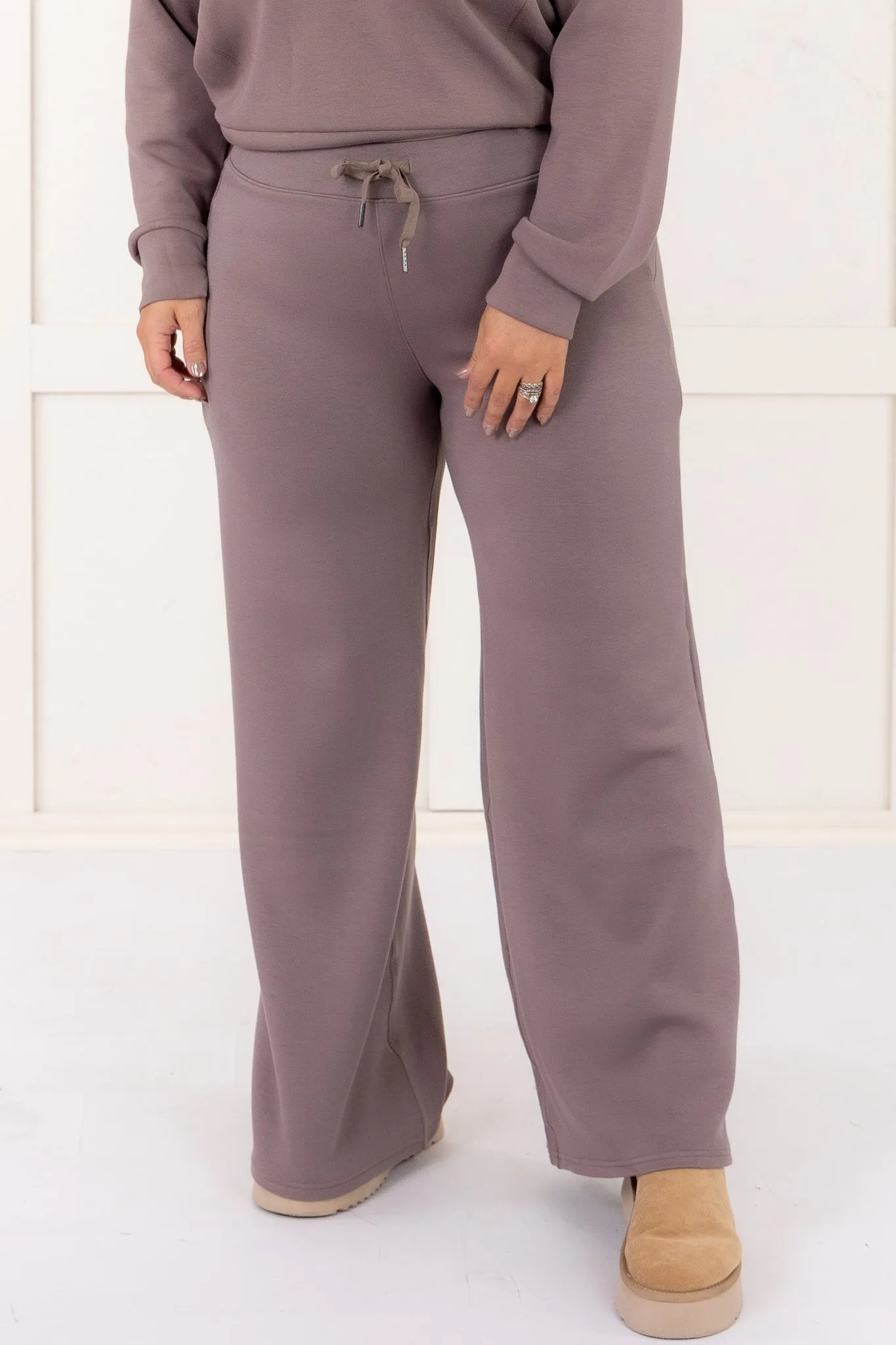 AirEssentials Wide Leg Pant - Smoke | SPANX