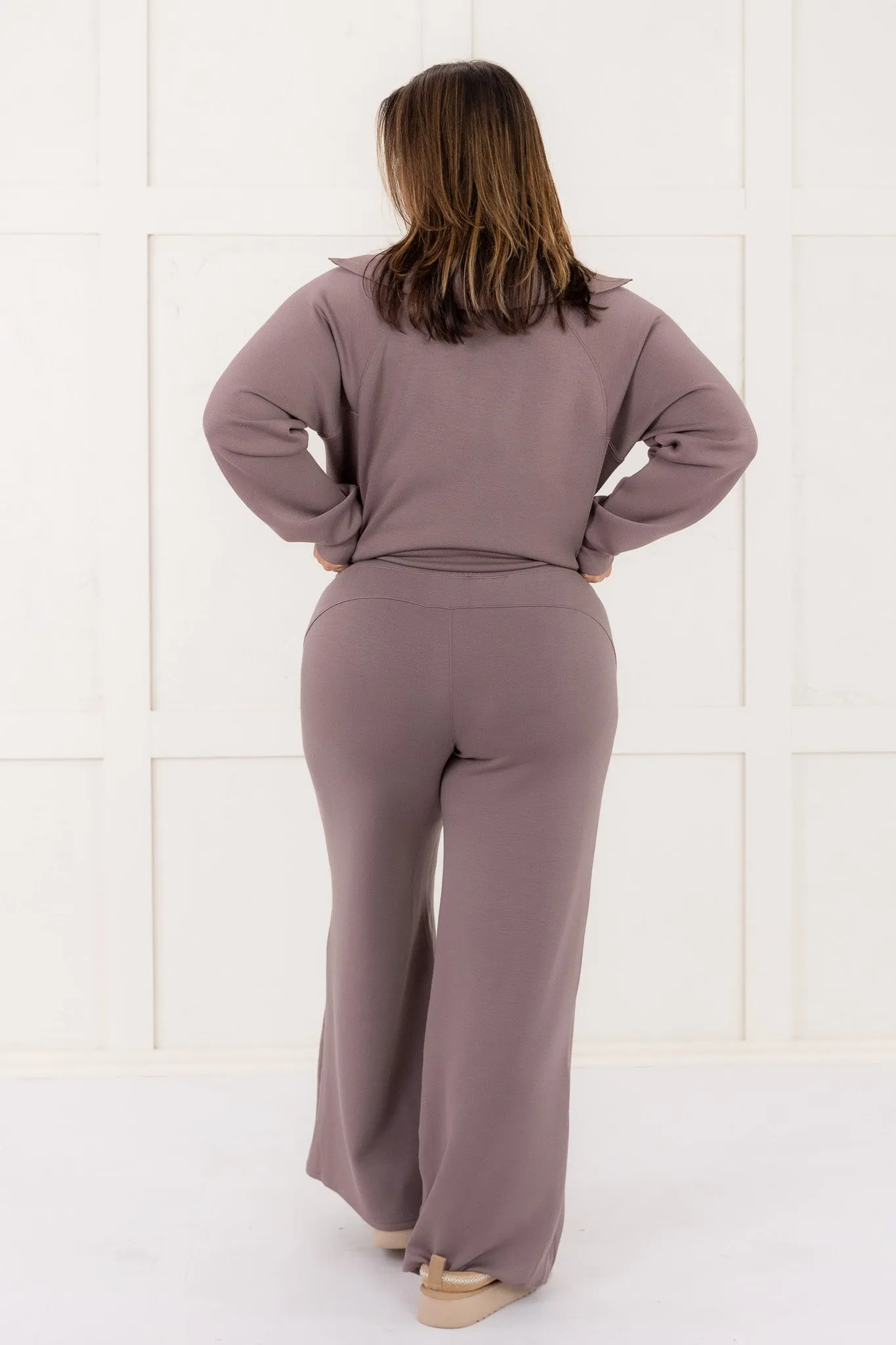 AirEssentials Wide Leg Pant - Smoke | SPANX