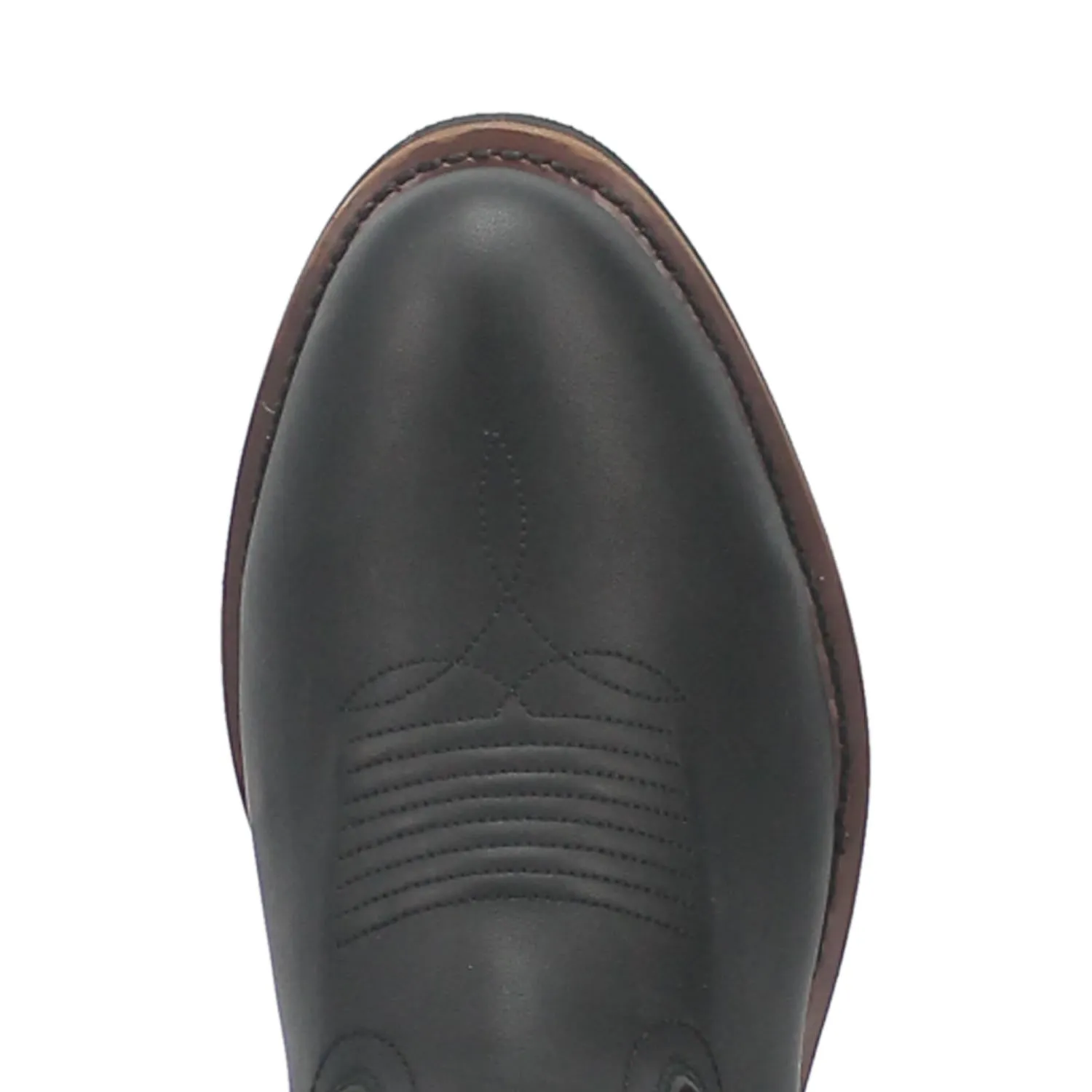 Albuquerque WATERPROOF Dan Post Mens Round Toe Bootie BLACK (DS)