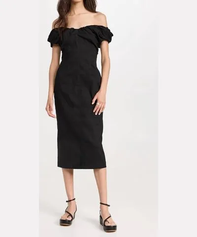 A.l.c. Women's Nora Dress, Off The Shoulder Pencil Midi