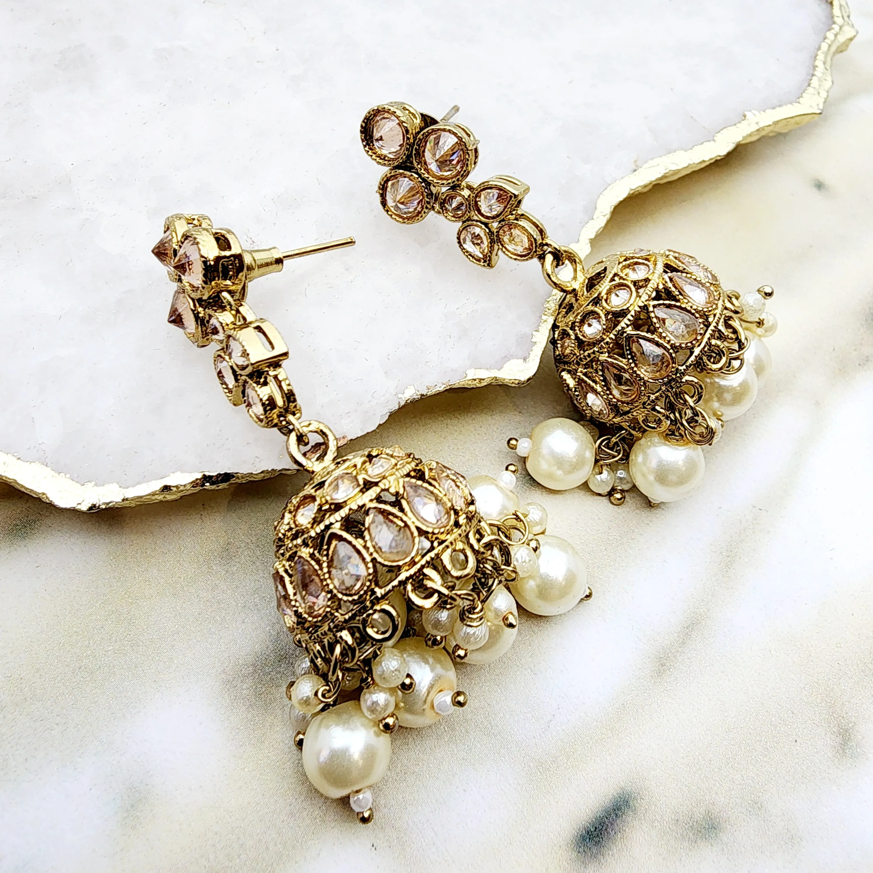 Aleena Jhumka Earrings