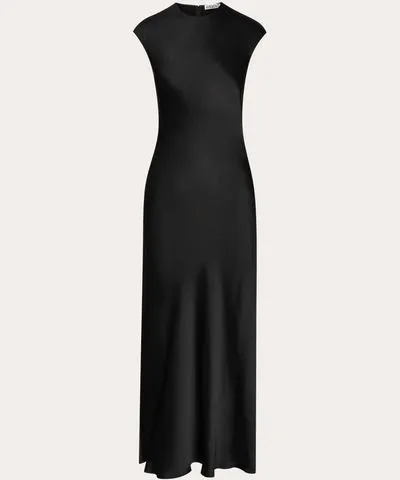 Argent Women's Satin Bias-Cut Maxi Dress