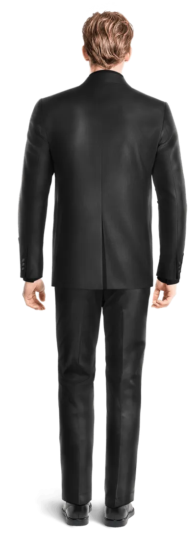 Black essential shiny Tuxedo with