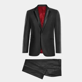 Black essential shiny Tuxedo with