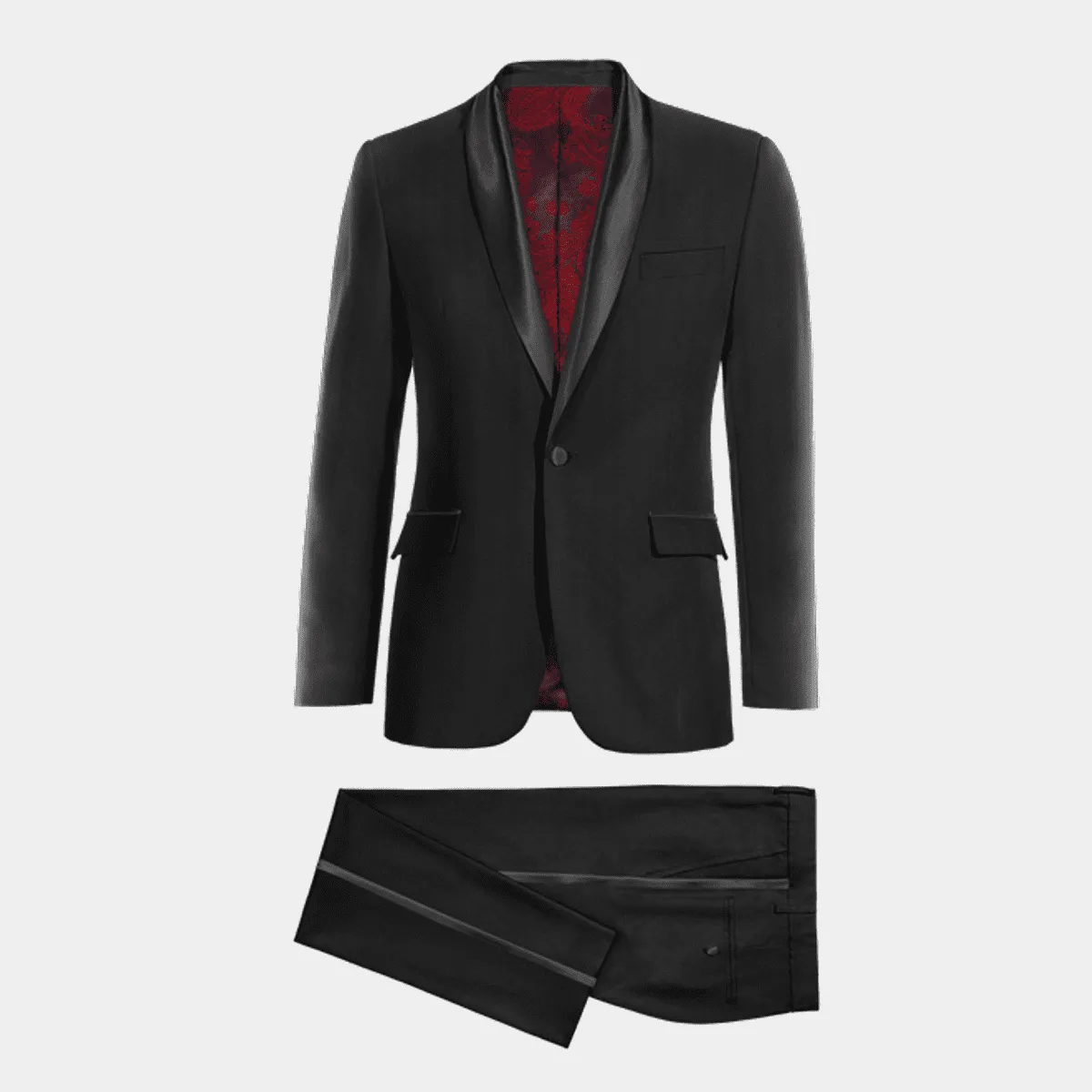 Black essential Tuxedo with shawl lapel