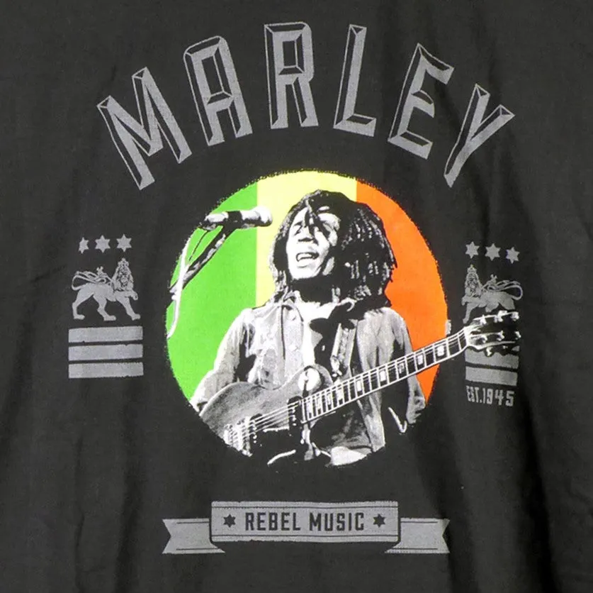 Bob Marley Rebel Music Seal T-Shirt