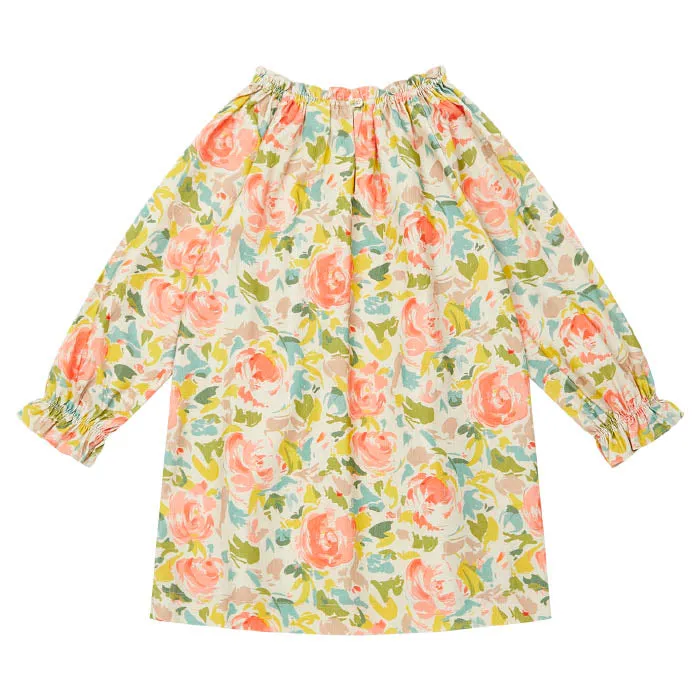 Bonton Child Dahlia Dress English Floral Print