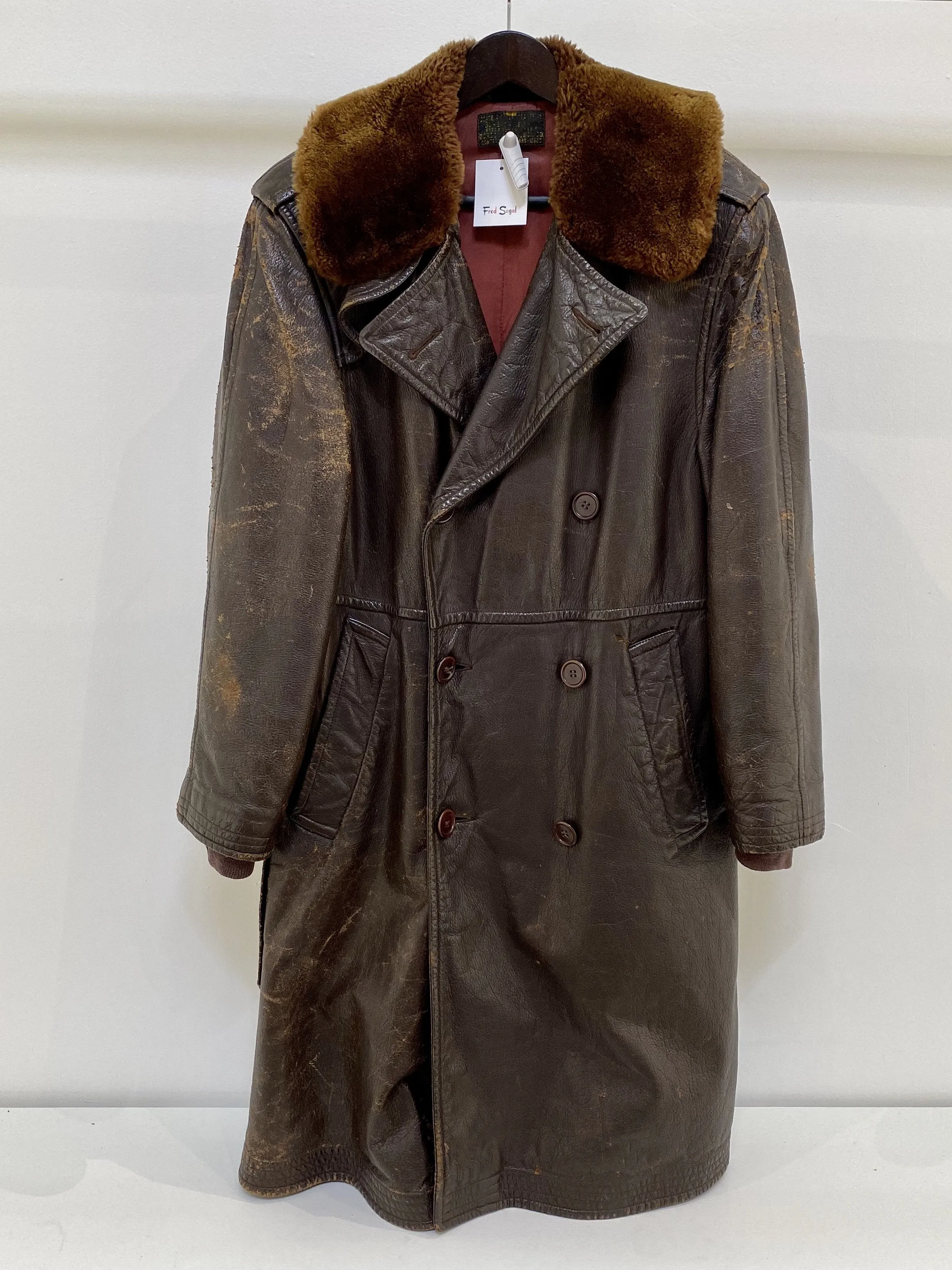 BROWN VINTAGE COAT