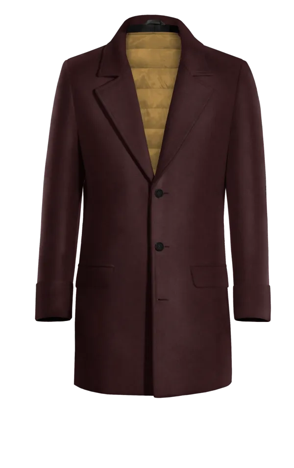 Burgundy Coat