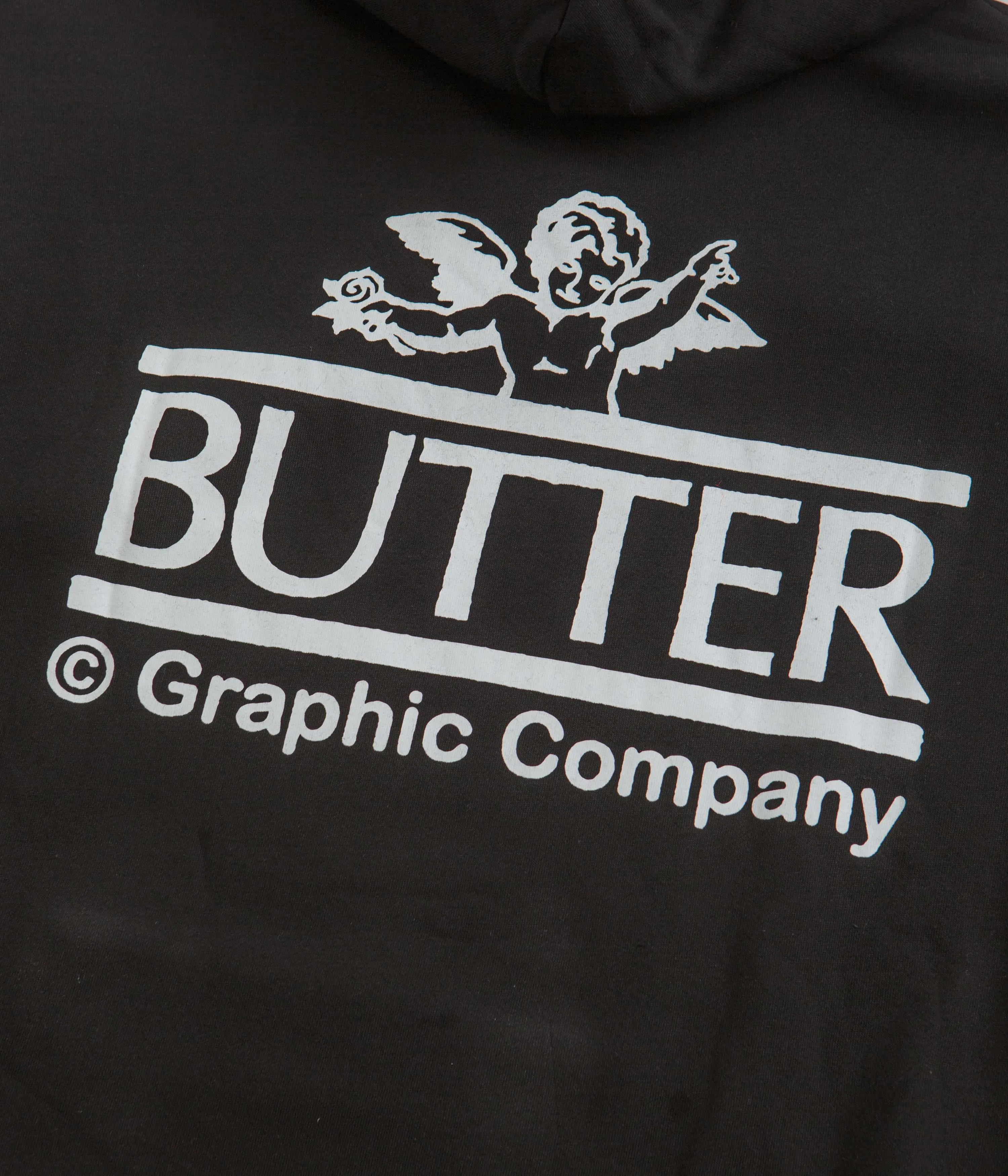 Butter Goods Cherub Hoodie - Black