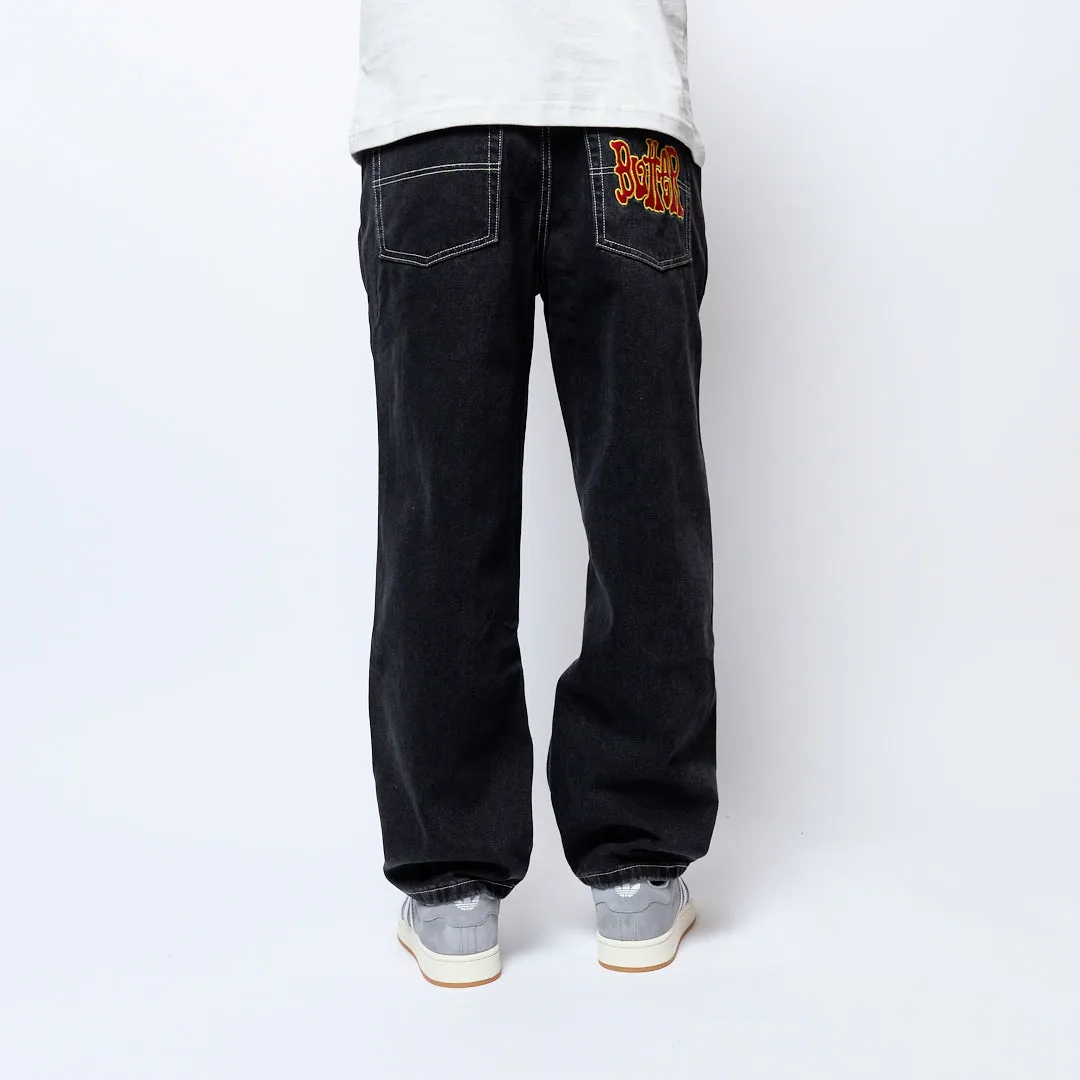 Butter Goods - Tour Denim Jeans (Flat Black)