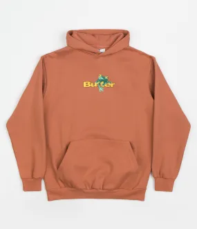 Butter Goods Tree Frog Logo Hoodie - Oak