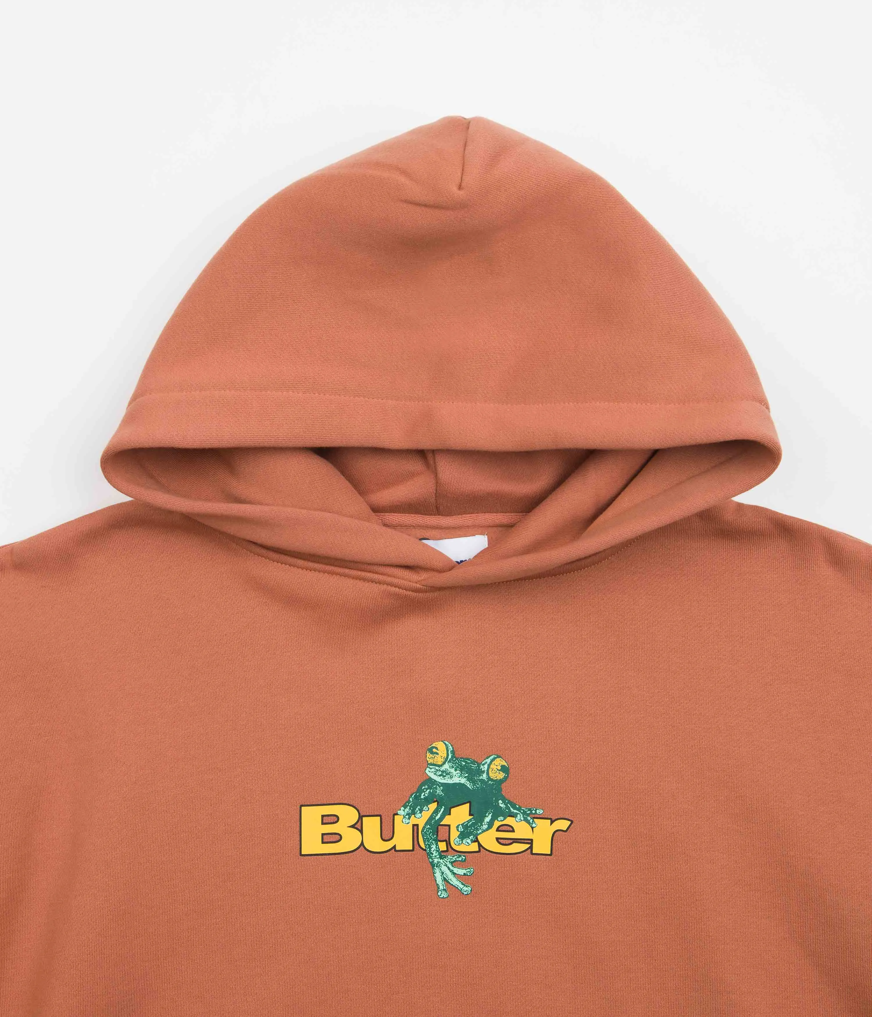 Butter Goods Tree Frog Logo Hoodie - Oak