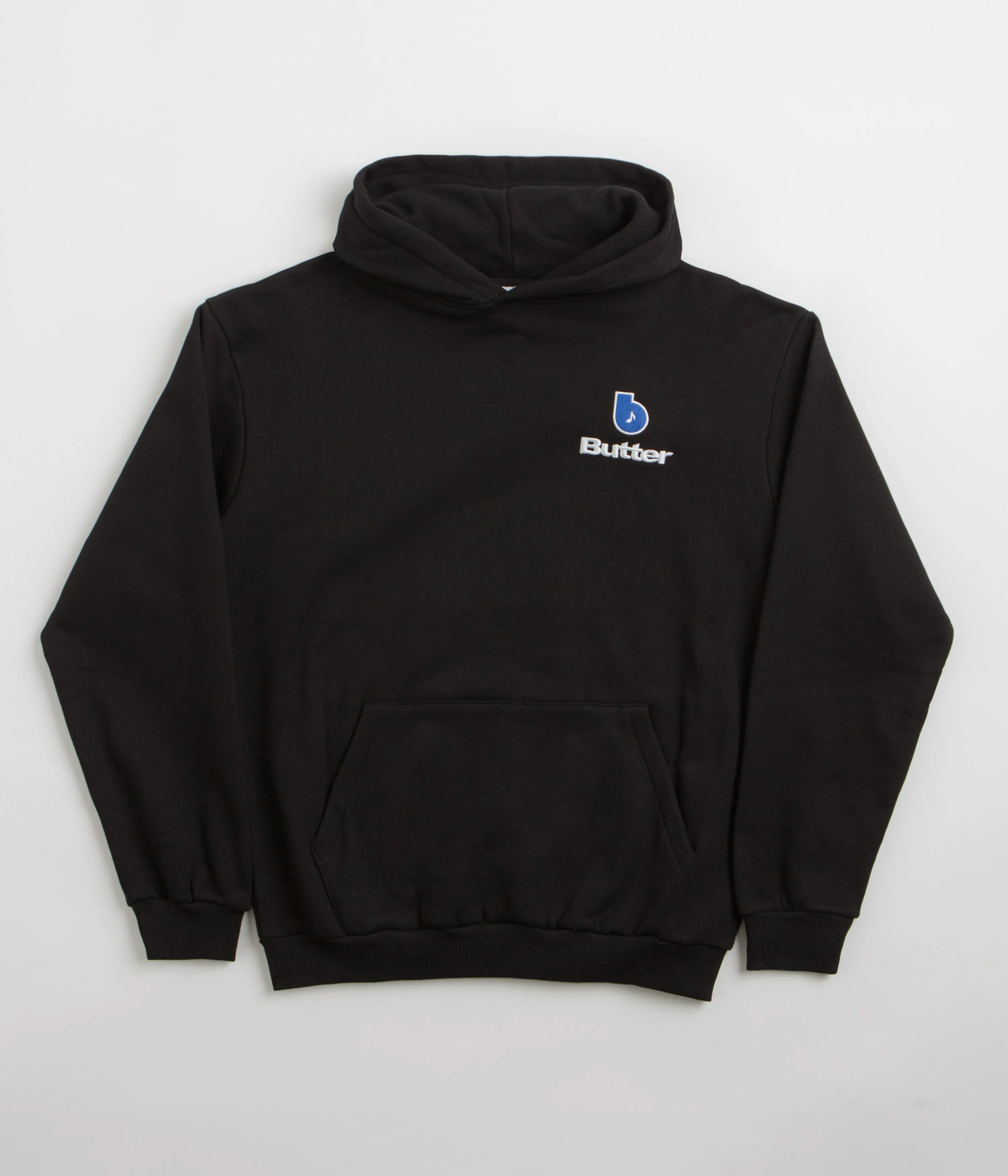 Butter Goods x Blue Note Finest Logo Pullover Hoodie - Black