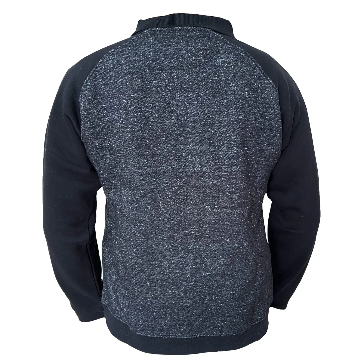 Buy Carabou Long Sleeve Polo Sweatshirt - Fast UK Delivery | Insight Clothing