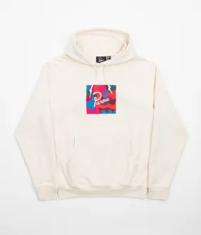 by Parra Abstract Shapes Hoodie - White