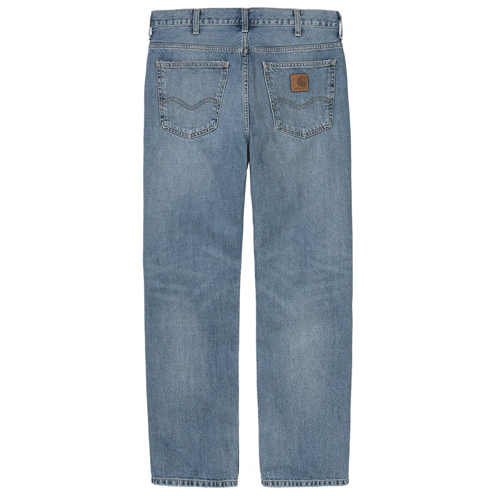 CARHARTT WIP MARLOW PANT // BLUE (WORN BLEACHED) L32