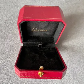 CARTIER Jewelry Box 2.85x2.85x2 inches