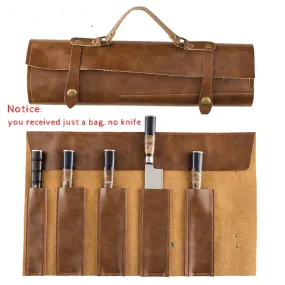 CHEF KNIFE BAG CANVAS ROLL BAG CARRY CASE BAG - KITCHEN TOOL