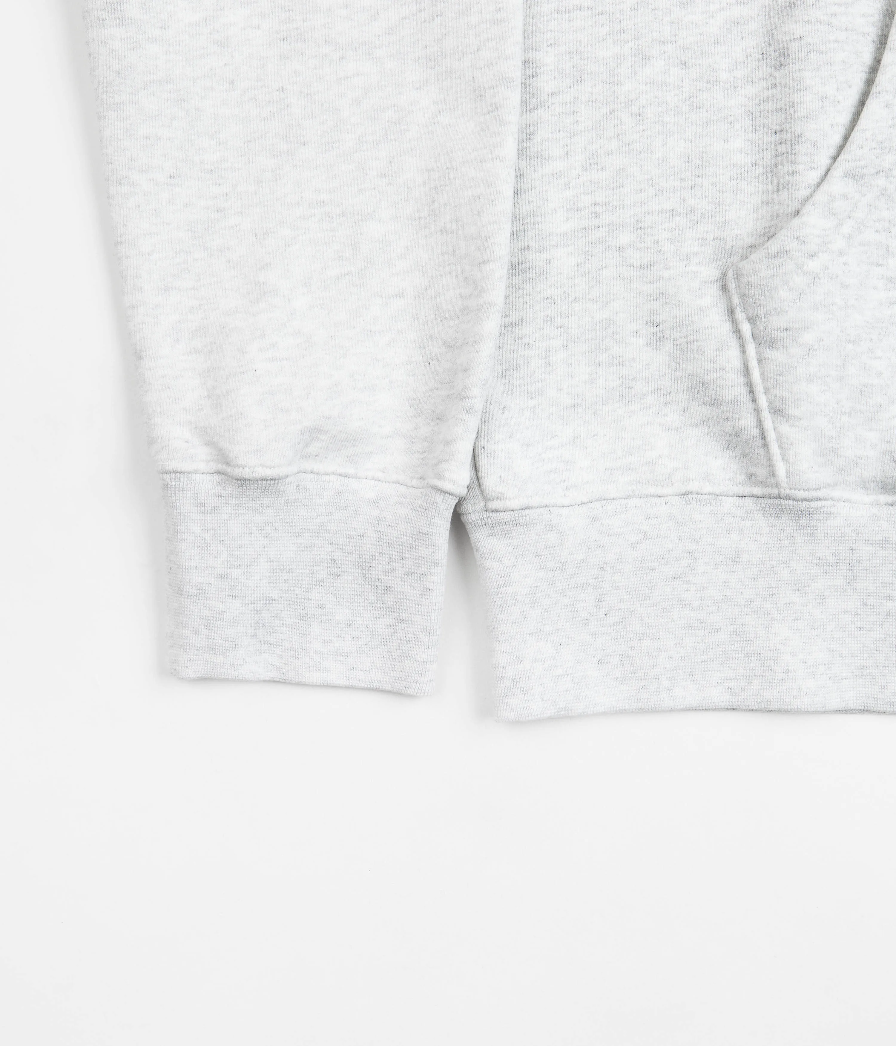 Civilist Spike Zip Hoodie - Heather Grey