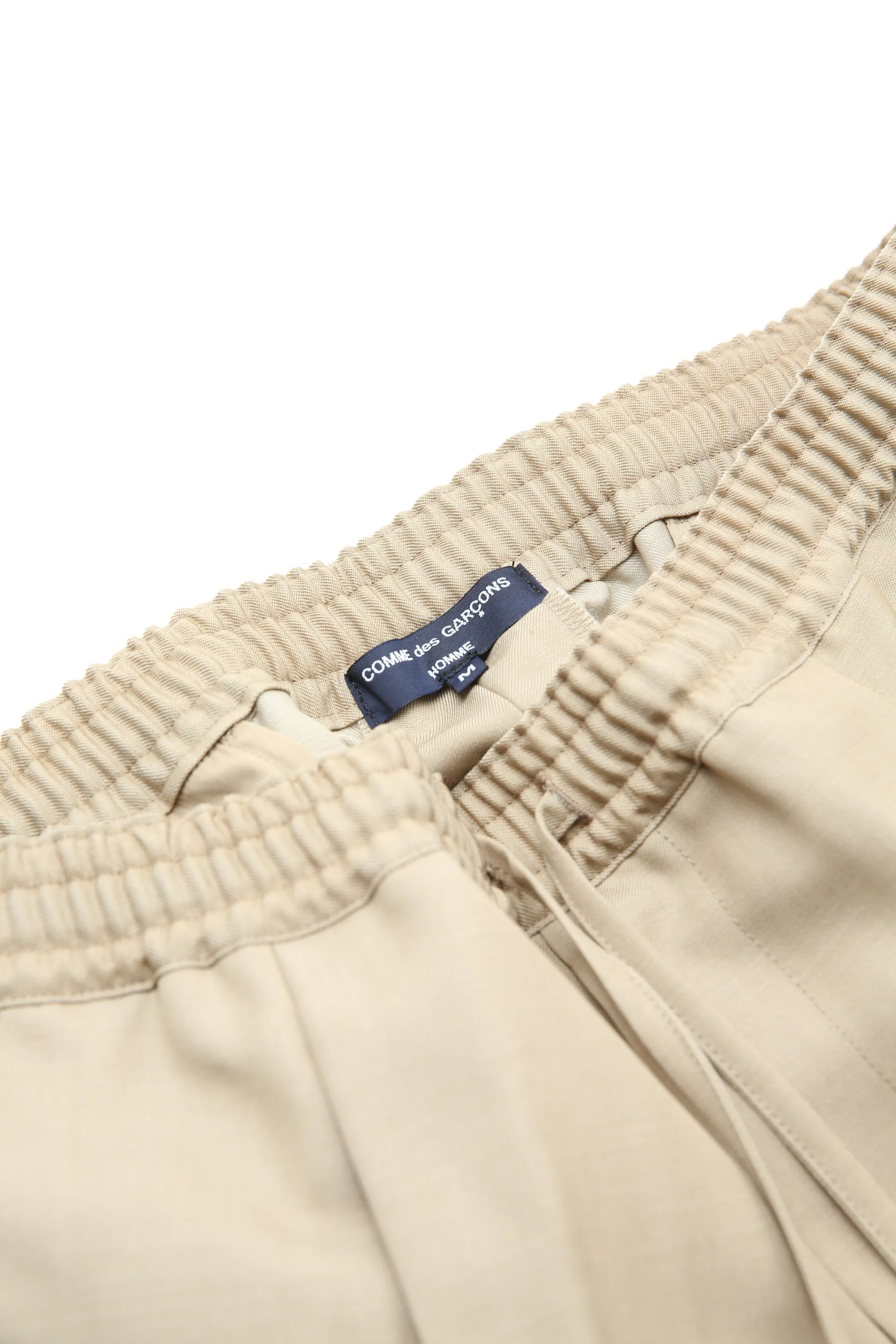 Comme des Garons HOMME - MEN'S PANTS- BEIGE - {HM-P002-S24}