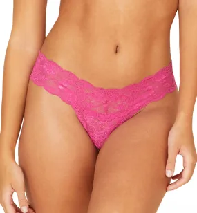 Cosabella Never Say Never Cutie Lowrider Thong (NEVER03ZL) - Victorian Pink