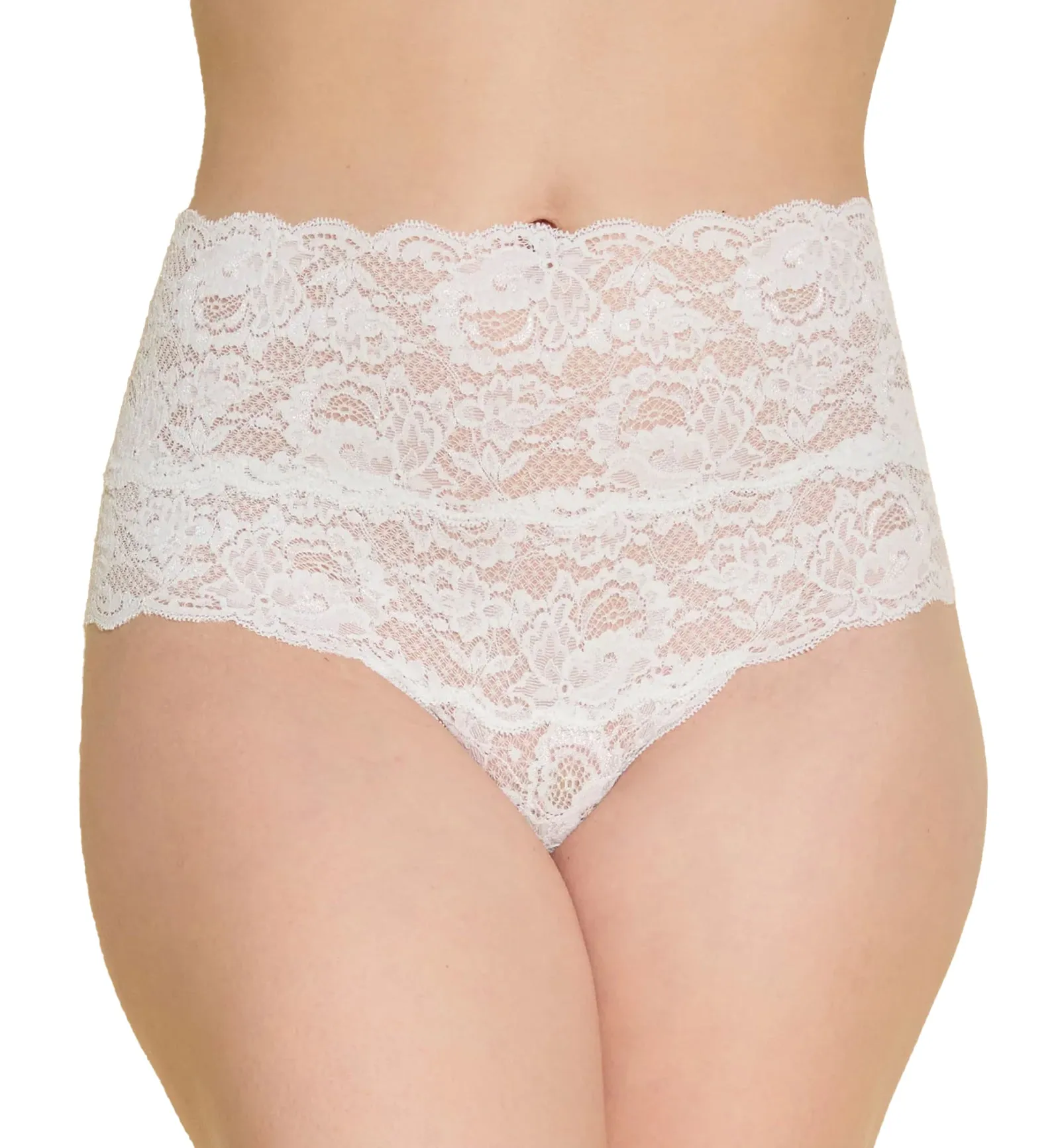 Cosabella Never Say Never High Rise Thong (NEVER0361) - Moon Ivory