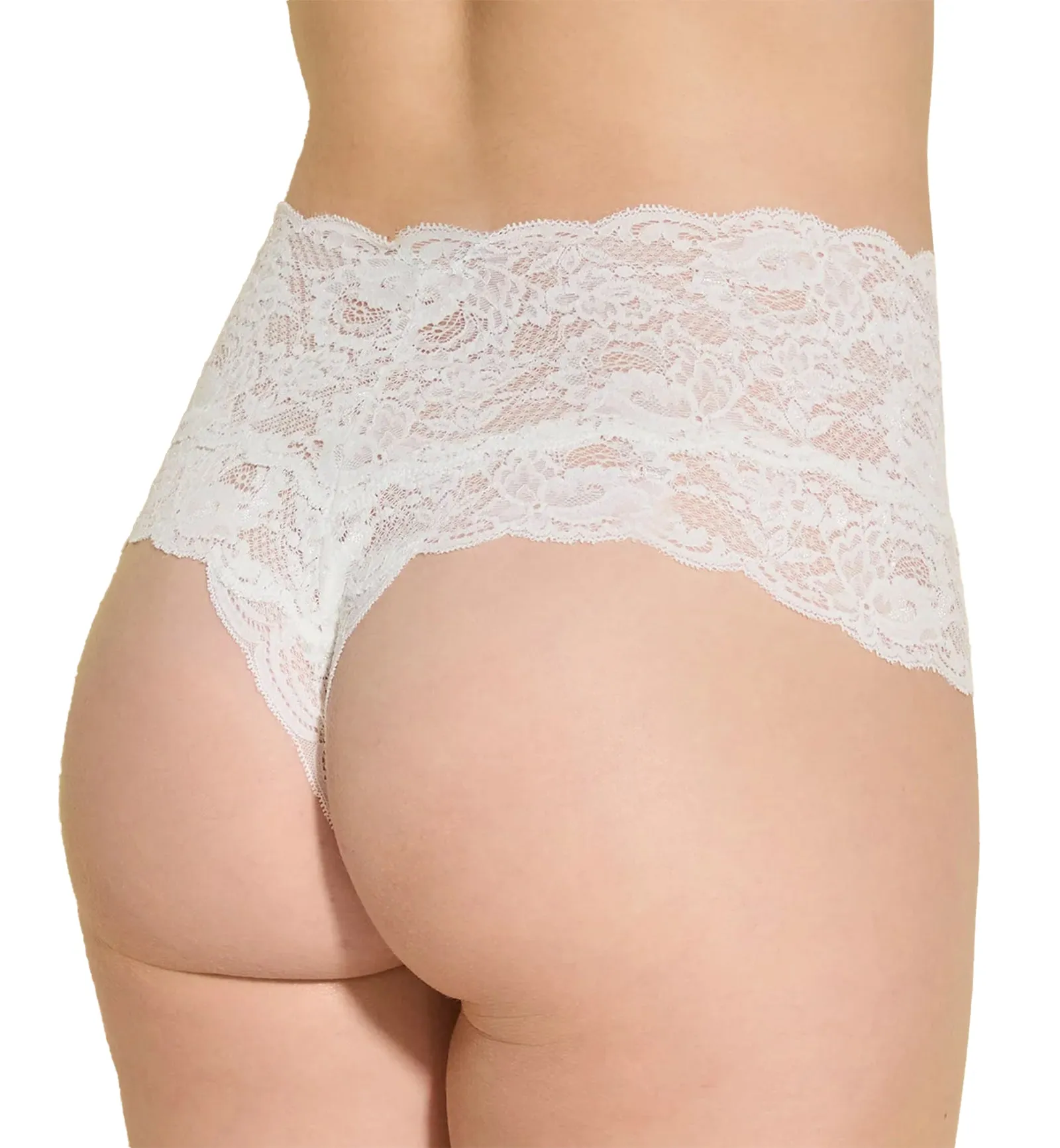 Cosabella Never Say Never High Rise Thong (NEVER0361) - Moon Ivory