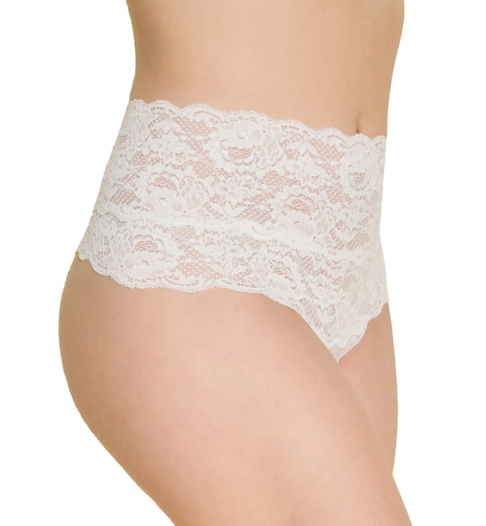 Cosabella Never Say Never High Rise Thong (NEVER0361) - Moon Ivory