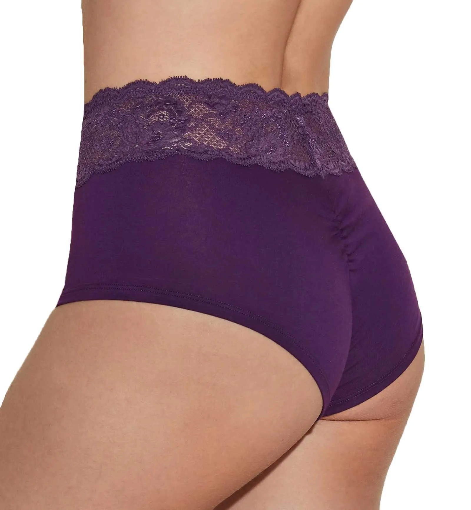 Cosabella Never Say Never Peachie Hotpant (NEVER0743) - Zaadi Purple