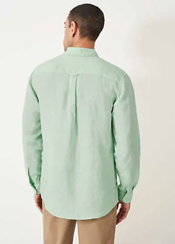 Crew Clothing Company Long Sleeve Linen Shirt | Grattan