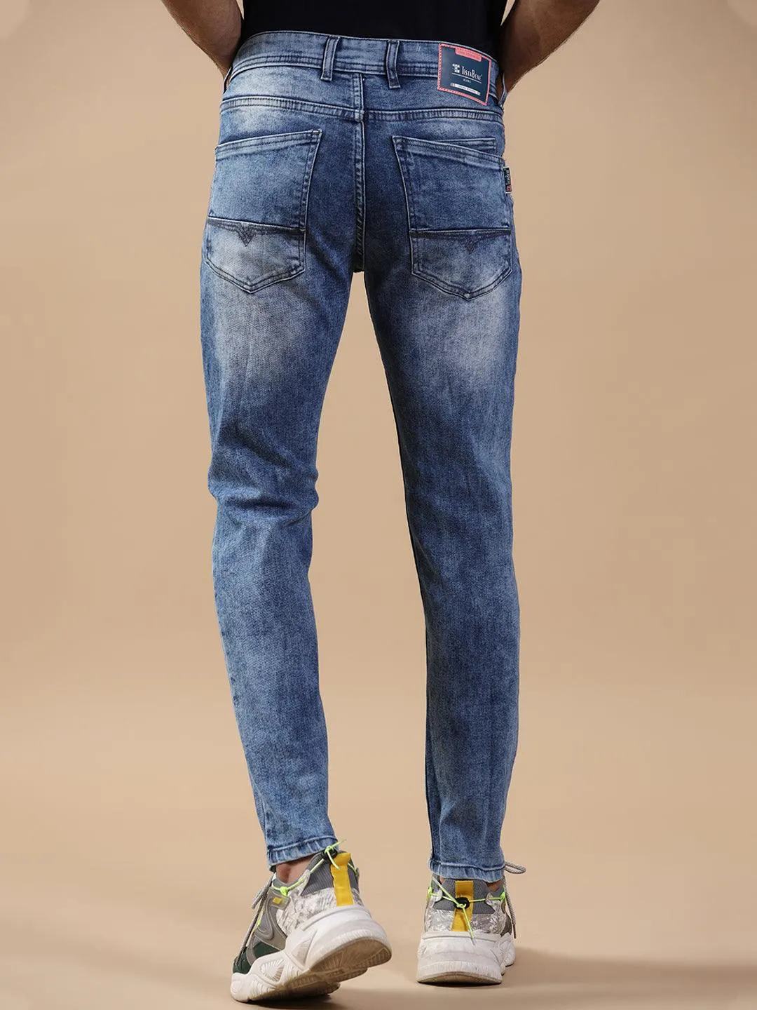 Dark Blue Denim Men's Jeans