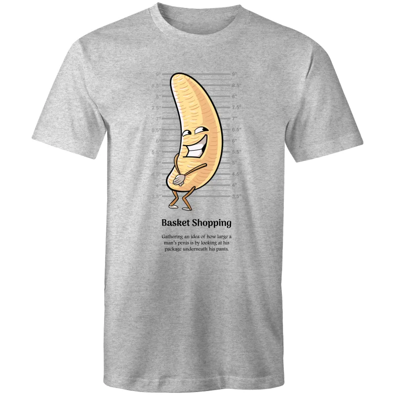 Dicktionary Basket Shopping T-Shirt Unisex (G008)