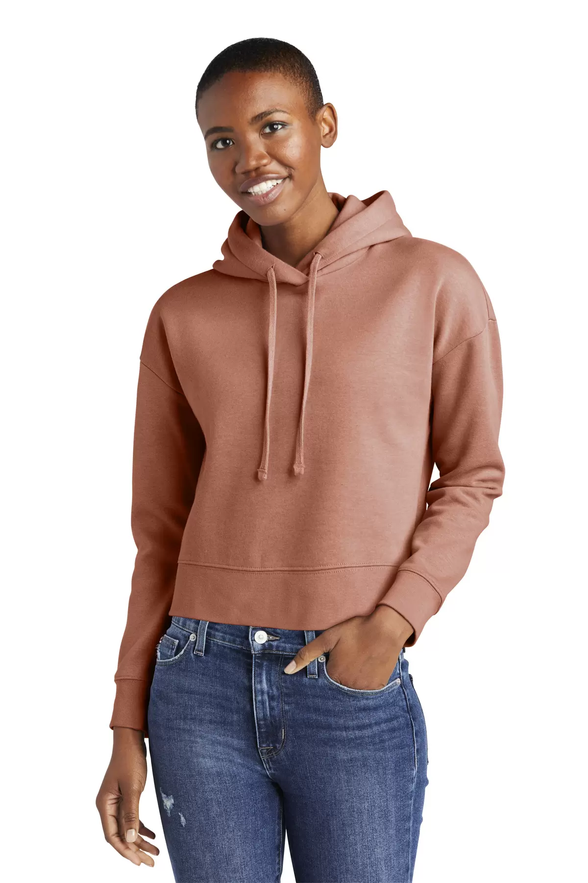 District Clothing DT6101 District   Women's V.I.T.   Fleece Hoodie SKU: DT6101