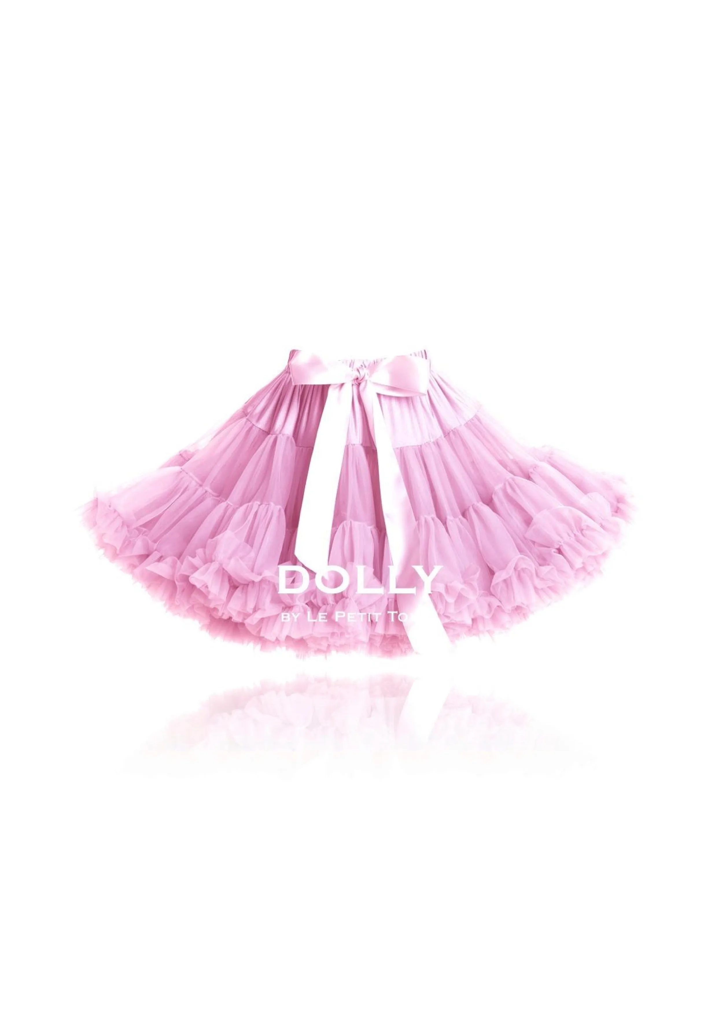 DOLLY by Le Petit Tom  SHIRLEY TEMPLE pettiskirt strawberry pink