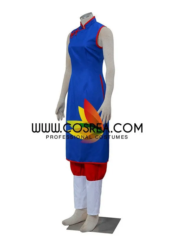 Dragon Ball Chi Chi Youth Qipao Cosplay Costume