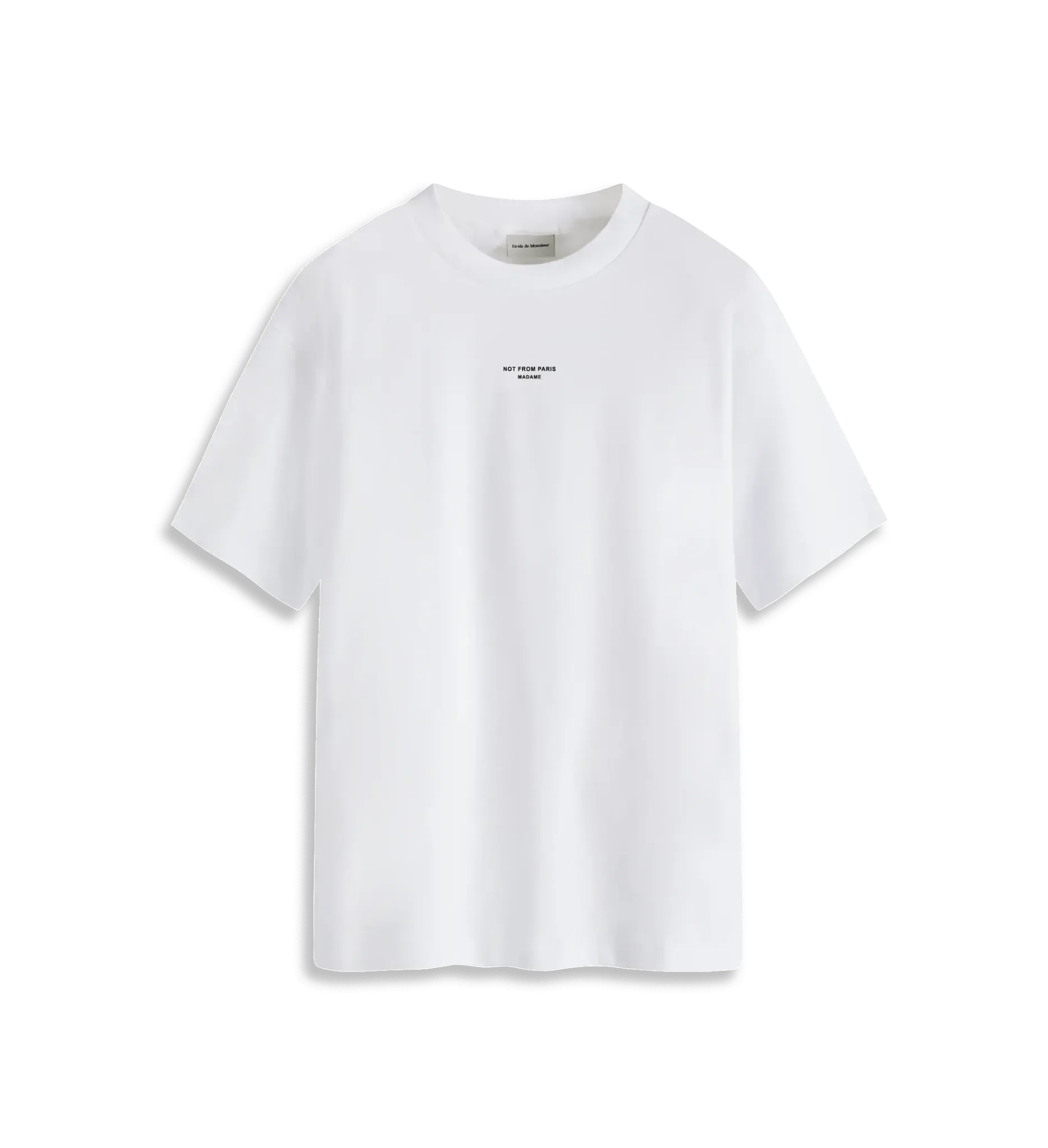 Drle de Monsieur - T-Shirt blanc Slogan