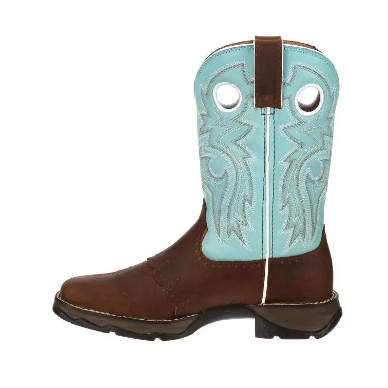 Durango Lady Rebel Women’s Powder N’ Lace Saddle Western Boot RD3471