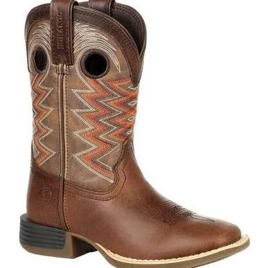 Durango Lil' Rebel Kids Tiger Eye Western Boot