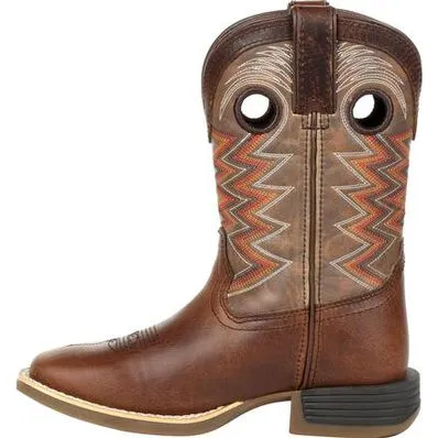 Durango Lil' Rebel Kids Tiger Eye Western Boot