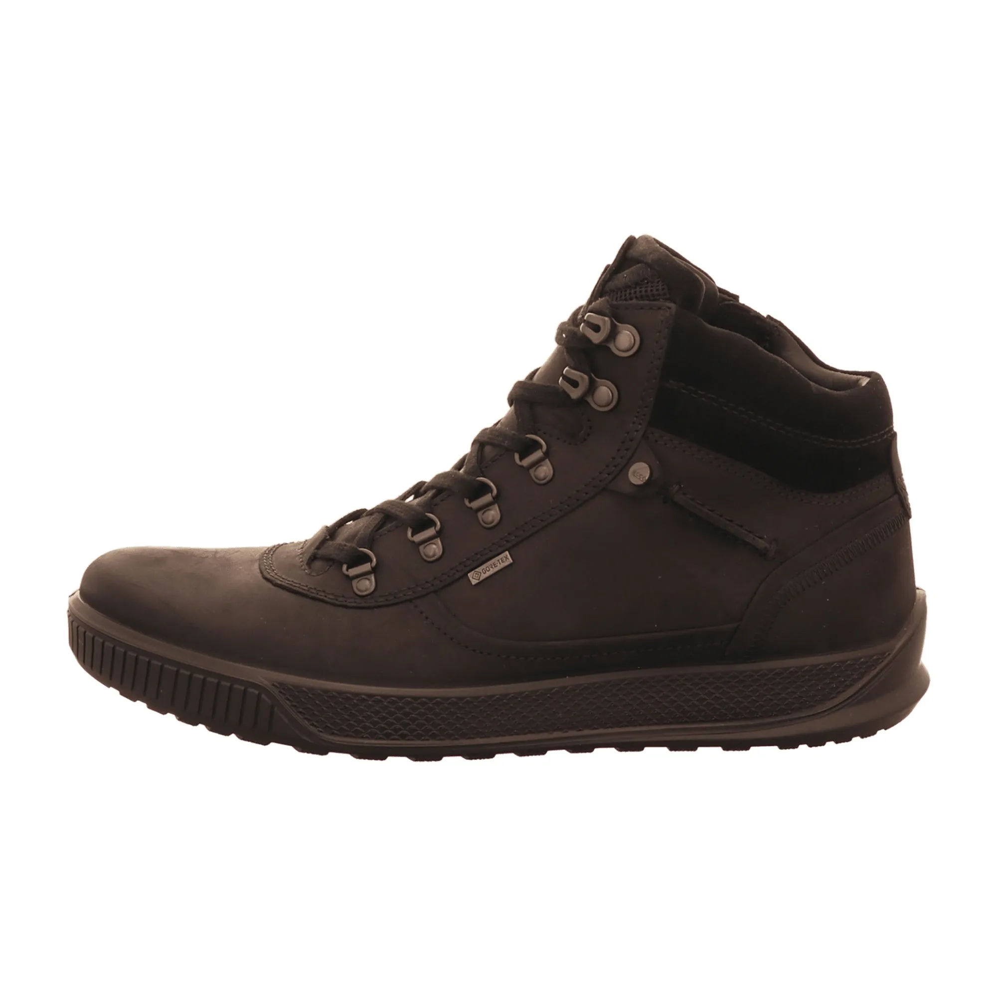 Ecco Byway Tred Men's Black Gore-Tex Ankle Boots - Waterproof & Stylish