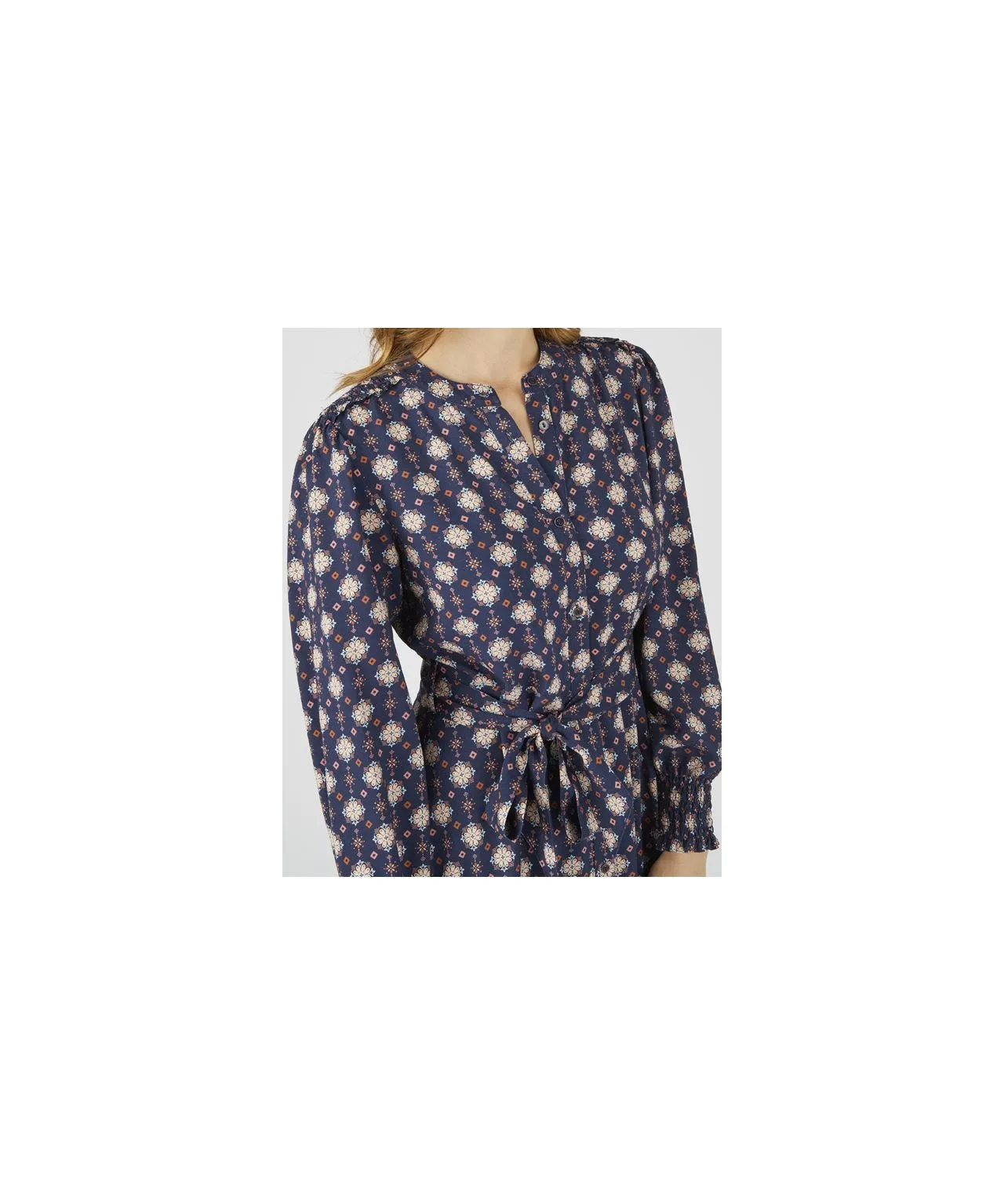 Ecovero Printed Shirt Dress