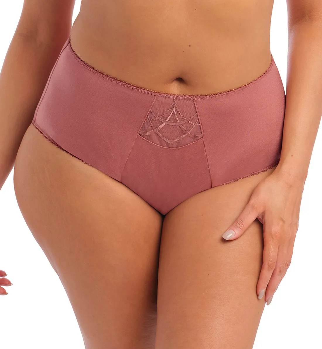 Elomi Cate Full Panty Brief (4036) - Rosewood