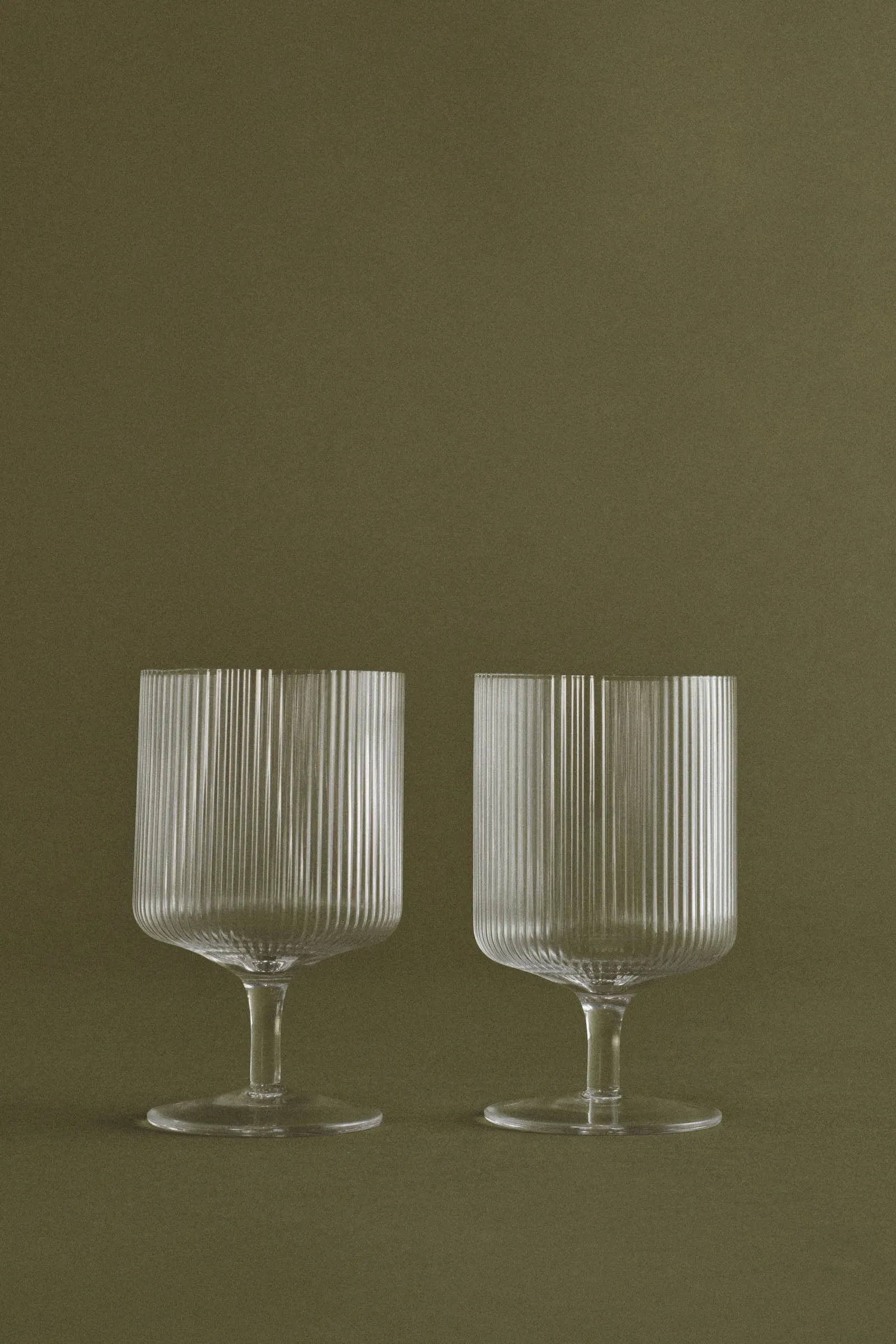 Ferm Living Ripple Wine Glasses