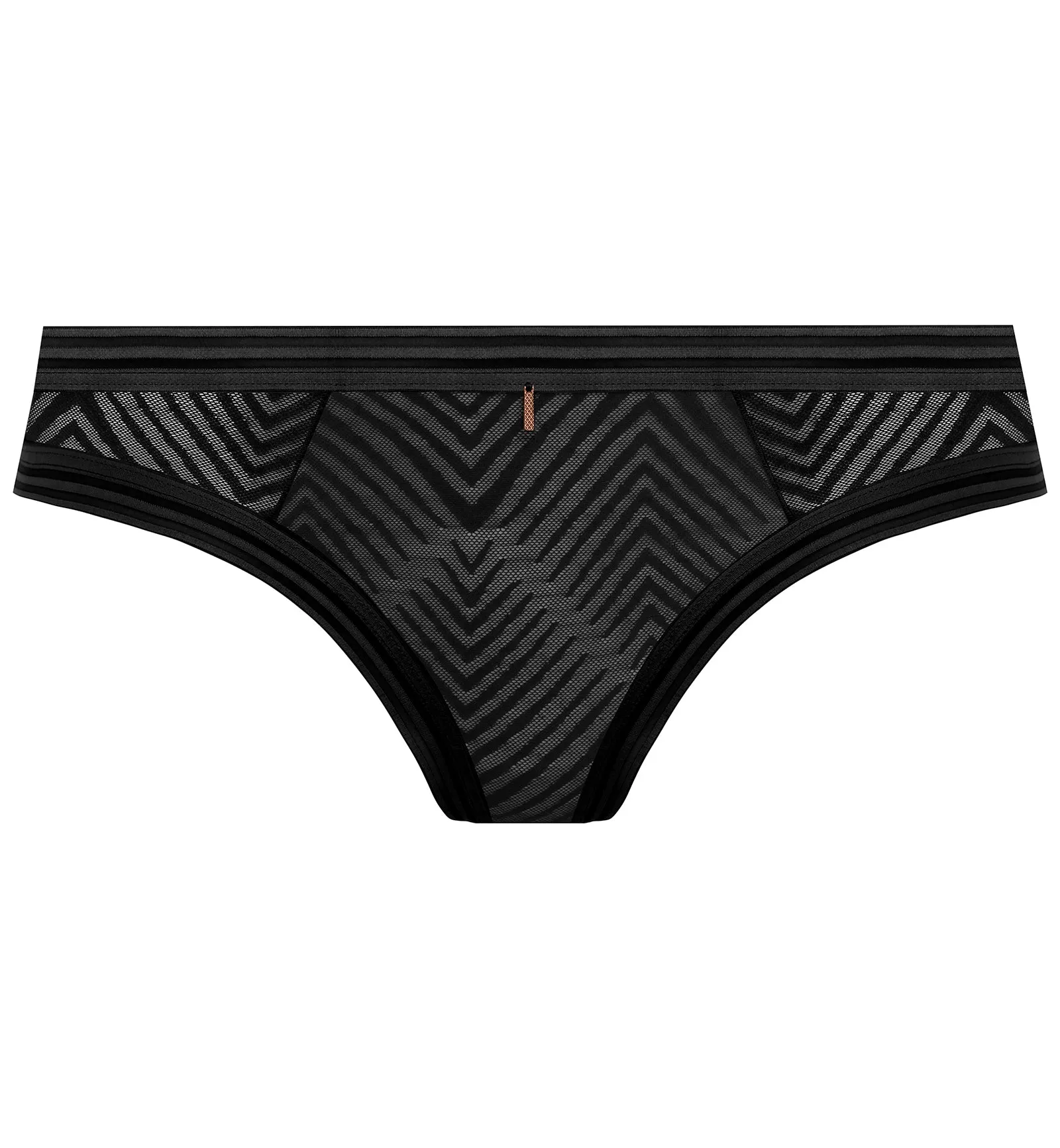 Freya Tailored Brazilian Panty (401171) - Black