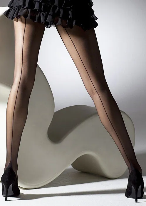 Gipsy Seamed French Heel Tights ()